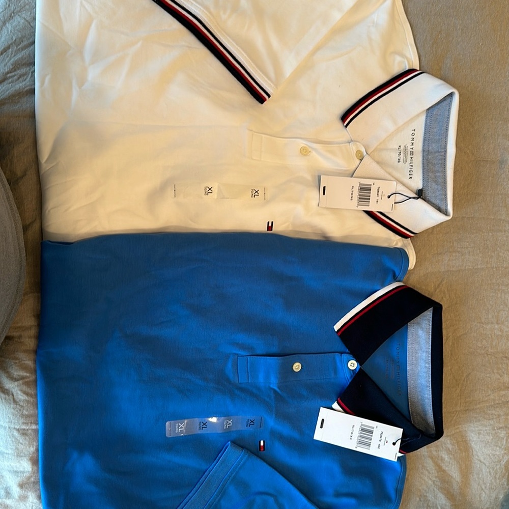 Men’s Tommy Hilfiger polo bundle XL